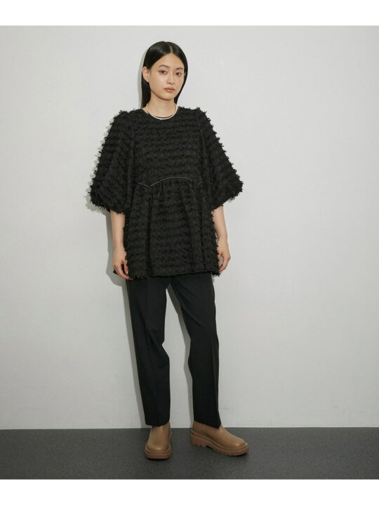 楽天市場】【SALE／30%OFF】ジャガードペプラムブラウス ADAM ET ROPE 