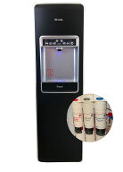 Purest ピュレスト Lタイプ【水道直結式】ホワイト ブラック ウォーターサーバー 本体 温水 冷水 スタン…