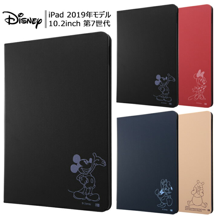 楽天市場 送料無料 Ipad 19 第7世代 ディズニー 手帳型 10 2inch 10 2 レザー調 ケース カバー 手帳型ケース ブック型 キャラクター Ipad19 アイパッド アイパッド19 タブレット カバー スタンド シンプル かわいい グッズ ミッキー ミニー ドナルド プー Puレザー