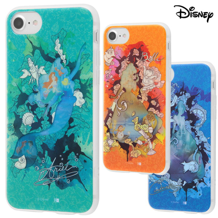 楽天市場 Iphone8 Iphone7 Iphone6s Iphone6 ディズニー プリンセス レイヤーアート Tpu ケース カバー キャラクター ソフト ソフトケース ハード クリア クリアケース グッズ アリエル ベル シンデレラ アイフォン Iphone 8 7 6s 6 スマホケース スマホカバー S In