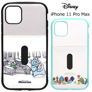 メール便 iPhone11ProMax ディズニー モンスターズインク ハイブリッド タフ ケース カバー ソフトケース ハードケース キャラクター グッズ ユニバーシティ サリー マイク iphone 11 pro max アイフ