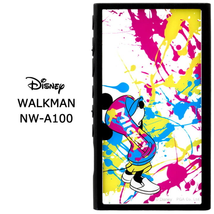 楽天市場 Walkman Nw A100 ディズニー ミッキーマウス ガラス タフ ケース カバー 耐衝撃 スクエア ハイブリッド キャラクター ソフト クリア クリアケース ハード ガラスケース ミッキー ソニー ウォークマン Aシリーズ Nw A100シリーズ Sony スマホケース S Pg 7d334