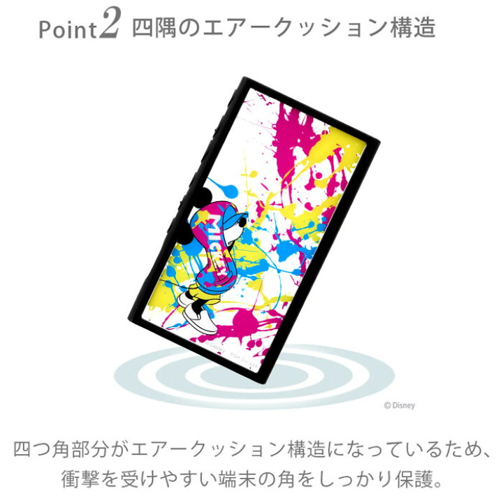 楽天市場 Walkman Nw A100 ディズニー ミッキーマウス ガラス タフ ケース カバー 耐衝撃 スクエア ハイブリッド キャラクター ソフト クリア クリアケース ハード ガラスケース ミッキー ソニー ウォークマン Aシリーズ Nw A100シリーズ Sony スマホケース S Pg 7d334