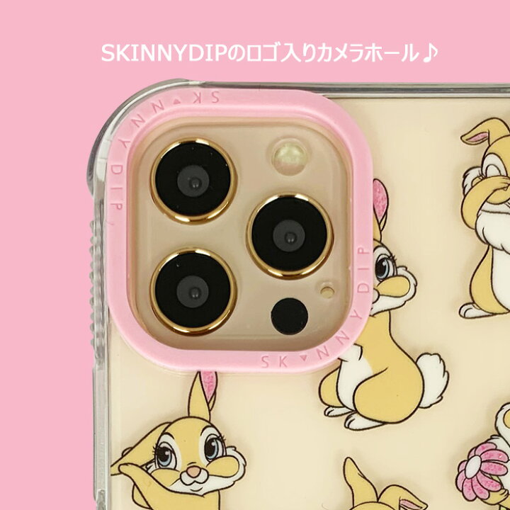楽天市場 メール便 送料無料 Iphone12 Iphone12pro ディズニー ミスバニー X Skinnydip Tpu クリア ケース スキニーディップ ソフトケース クリアケース グッズ バンビ とんすけ彼女 うさぎ 動物 アイフォン トゥエルブ プロ Iphone 12 Pro スマホカバー スマホケース S