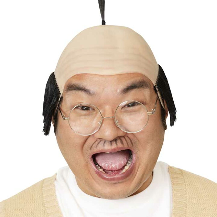 楽天市場 カツランド 昭和のお父ちゃん ウィッグ ウイッグ Wig 剥げ はげ ハゲ なみへい風 時代劇 和風 面白い 面白 ギャグ アニメ キャラクター 男女兼用 メンズ 男性用 かつら カツラ コスプレ コスチューム ハロウィン 宴会 応援 仮装 文化祭 忘年会 S Cs 6g512