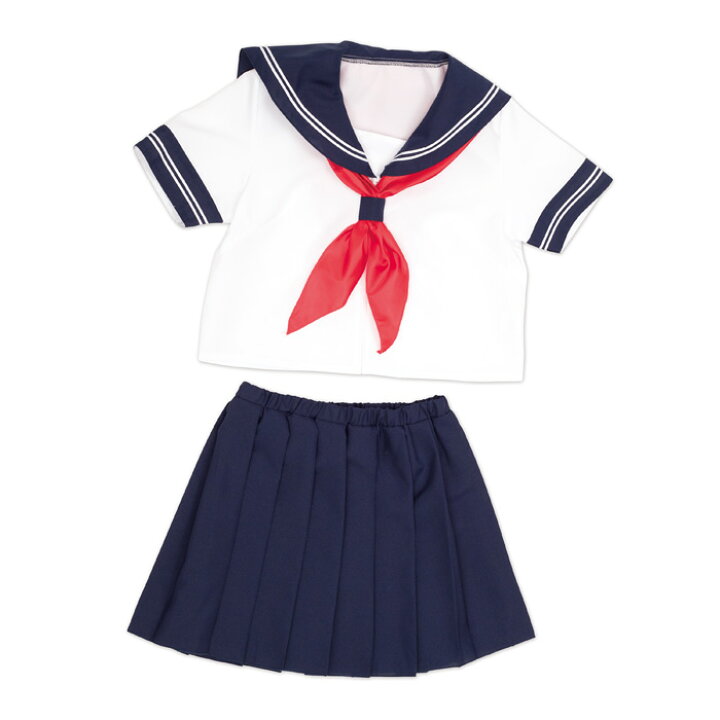 楽天市場 送料無料 トキメキセーラー セーラー服 セーラーブラウス スカーフ スカート ミニ ネイビー 半袖 学生服 制服 スクール 高校 中学 女子高生 セクシー セット 一式 かわいい セクシー 学生コス コスチューム コス ハロウィン コスプレ ハロウィン仮装 仮装 衣装