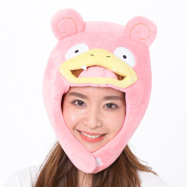 楽天市場 男女兼用 着ぐるみ キャップ ポケモン ヤドン 被り物 帽子 ぼうし レディース メンズ 大人 子供 キッズ アニメ キャラクター グッズ ハロウィン コスプレ ハロウィンコスチューム アイテム パーティー イベント 衣装 仮装 コスチューム ポケットモンスター コス