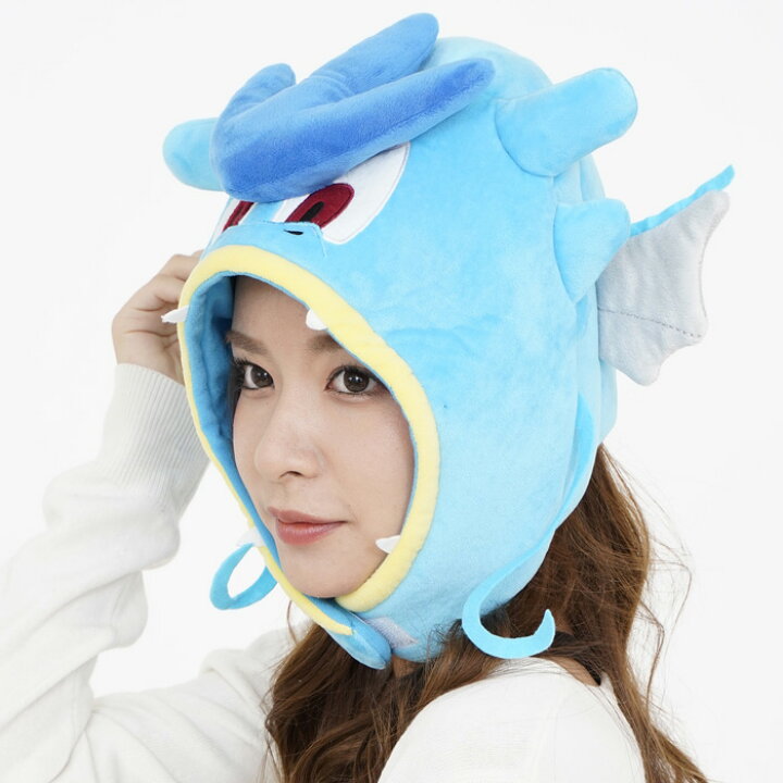 楽天市場 ポケモン ギャラドス 被り物 かぶりもの 被りもの キャラクター 可愛い ポケットモンスター なりきり アニメ メンズ レディース 男女兼用 ヘッド 帽子 頭 コスプレ コス コスチューム ハロウィン衣装 仮装 文化祭 忘年会 運動会 安い イベント プレゼント
