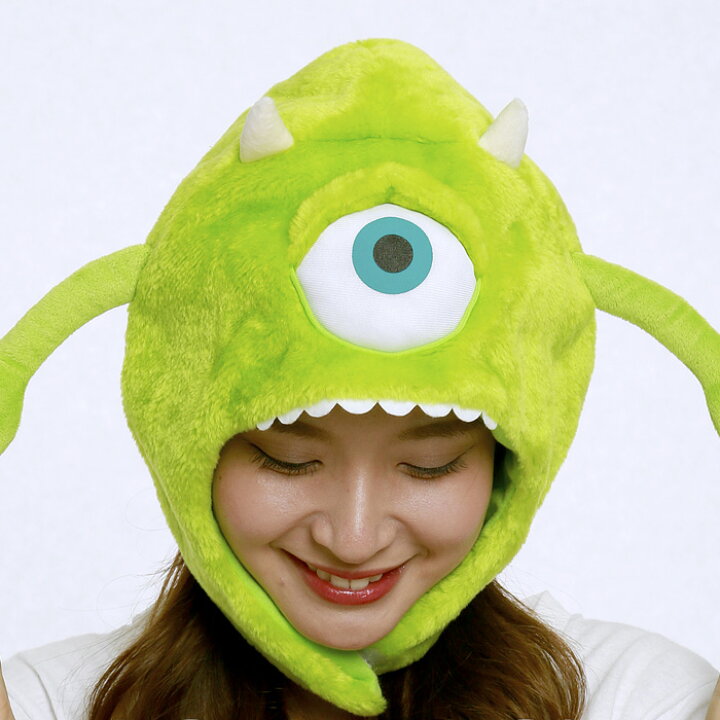 楽天市場 ディズニー モンスターズインク マイク 被り物 かぶりもの 被りもの キャラクター グッズ かわいい 可愛い なりきり アニメ メンズ レディース 男女兼用 ヘッド 帽子 頭 コスプレ コス コスチューム ハロウィン衣装 仮装 文化祭 忘年会 運動会 イベント 面白い