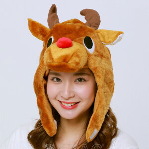 トナカイかぶりもの トナカイ トナカイコス かぶりもの 角 ヘッド コスチューム ヘアアクセサリー スノーマン 頭 被り物 被りもの かぶりもの クリスマス クリスマス衣装 クリスマス仮装 コ