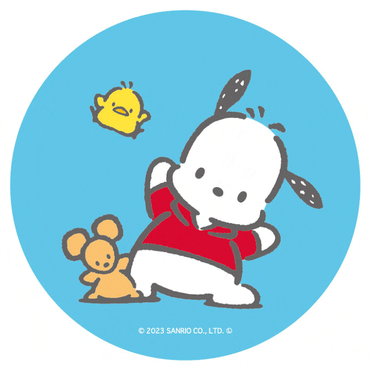 楽天市場】サンリオ ポチャッコ まじかる！ 缶バッチ 缶バッジ 絵が