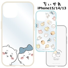 メール便 iPhone15 iPhone14 iPhone13 ちいかわ イーフィット クリア ハイブリッド ケース カバー ソフトケース ソフト ハードケース かわいい ハチワレ うさぎ ラッコ モモンガ 古本屋 アイフォン フィフティーン iPhone 15 14 13 2眼 スマホケース スマホカバー gd-ma01680