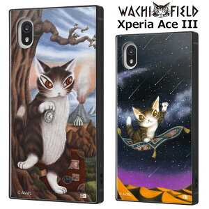 Xperia Ace III 킿ӂ[ _ ϏՌ XNGA P[X Jo[ nCubh TPU \tgP[X n[hP[X LN^[ 킢 Wachifield L ˂ lR GNXyA G[X }[NX