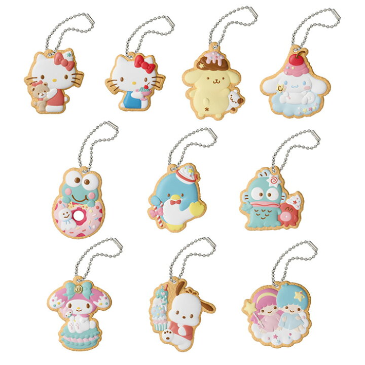楽天市場】BANDAI Candy SANRIO CHARACTERS COOKIE CHARMCOT 14個入  