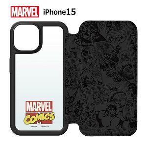 [ iPhone15 }[x NA KX tbv P[X 蒠^ 蒠^P[X NAP[X Jo[ PUU[ J[h[  ACtH iPhone 15 2 X}zP[X X}zJo[ MARVEL COMICS