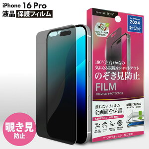 メール便 iPhone16Pro 液晶保護フィルム 覗き見防止 のぞき見 反射防止 アンチグレア マット フィルム 指紋防止 液晶保護フィルム 防指紋 全面 全面保護 保護フィルム 液晶フィルム 保護シール