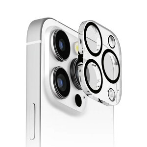 メール便 iPhone16Pro iPhone16ProMax 3眼カメラ用 カメラフルプロテクター Dragontrail クリア ガラスフィルム カメラ レンズ フィルム 保護フィルム レンズカバー カメラフィルム カメラカバー シール