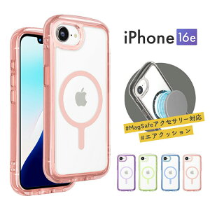 [ iPhone16e MagSafeΉ lIJ[ GANbVP[X nCubh P[X Jo[ NA TPU \tgP[X NAP[X  Vv p[v O[ u[ sN ACtH