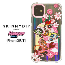 メール便 iPhone11 iPhoneXR パワーパフガールズ x SKINNYDIP TPU クリア ケース カバー スキニーディップ ソフト ソフトケース クリアケース かわいい キャラクター ブロッサム バブルス バターカップ カレ iphone 11 xr アイフォン スマホカバー スマホケース ss-ma02751