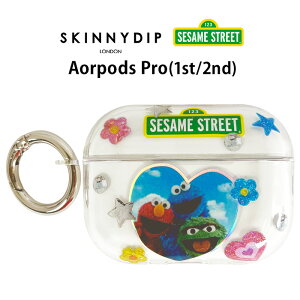 AirPods Pro ZT~Xg[g x SKINNYDIP NA P[X Jo[ Jrit `[ XLj[fBbv  n[hP[X  ی 킢  ZT~Xg[g ZT~ SESAMESTREET GA[