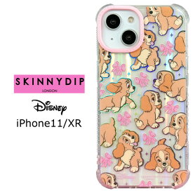 メール便 iPhone11 iPhoneXR ディズニー レディ x SKINNYDIP TPU クリア ケース カバー スキニーディップロンドン ソフト ソフトケース ハード クリアケース キャラクター わんわん物語 iphone 11 xr アイフォン イレブン テンアール スマホカバー スマホケース ss-ma04096