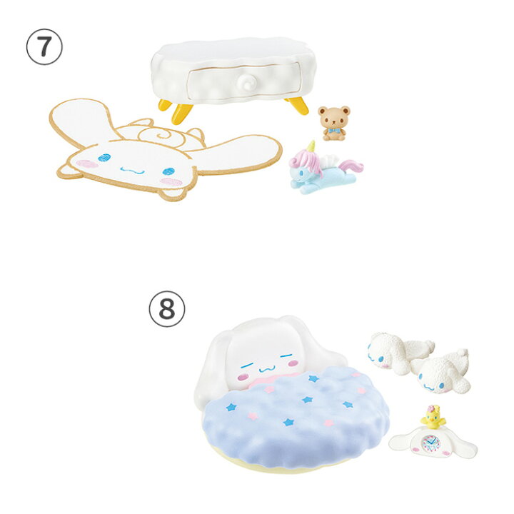 楽天市場】送料無料 re-ment Cinnamoroll Room シナモロールルーム 8個  