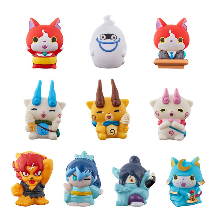 楽天市場 送料無料 Bandai Candy 妖怪ウォッチ ともだち妖怪大集合 個入り Box バンダイ 食玩 妖怪ウォッチ ジバニャン ウィスパー コマさん コマじろう コマみ ソフビ人形 フィギュア おもちゃ ボックス 箱買い まとめ買い セット S Ok 6k191 スターズ