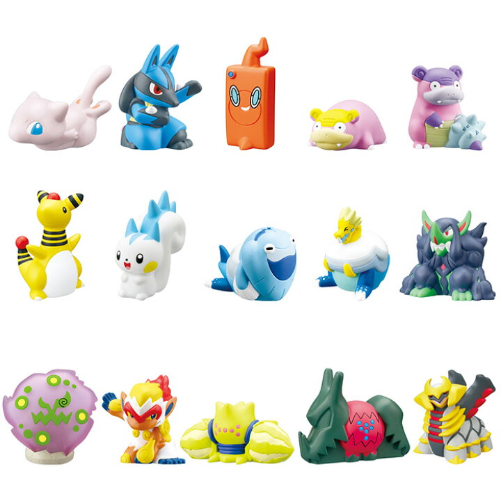 楽天市場 送料無料 Bandai Candy ポケモンキッズ プロジェクト ミュウ編 24個入 Box ボックス バンダイ 食玩 ミュウ ルカリオ ヤドン ガラル ヤドラン デンリュウ パチリス ゴウカザル ギラティナ ポケットモンスター フィギュア ソフビ おもちゃ 玩具 箱買い 大人買い