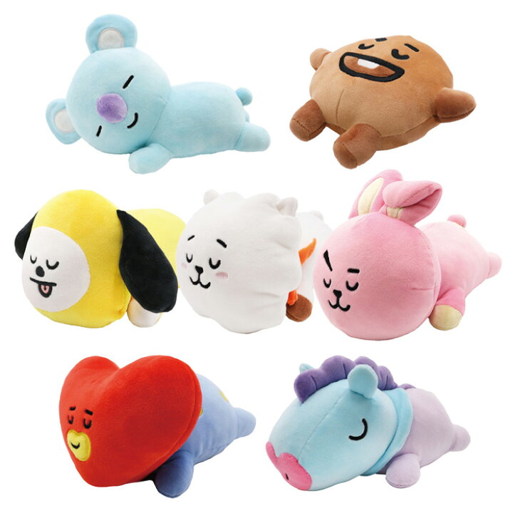 楽天市場】エンスカイ BT21 もふもふ☆うでまくら ensky RJ SHOOKY 