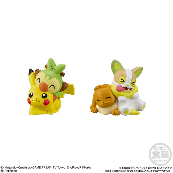 楽天市場 送料無料 Bandai Candy ポケモンキッズ 旅のなかまたち編 24個入 Box ボックス バンダイ 食玩 ポケットモンスター ピカチュウ サルノリ ワンパチ イーブイ ヨクバリス ギャロップ フィギュア キャラクター グッズ ソフビ 指人形 玩具 おもちゃ 大人買い 箱買い