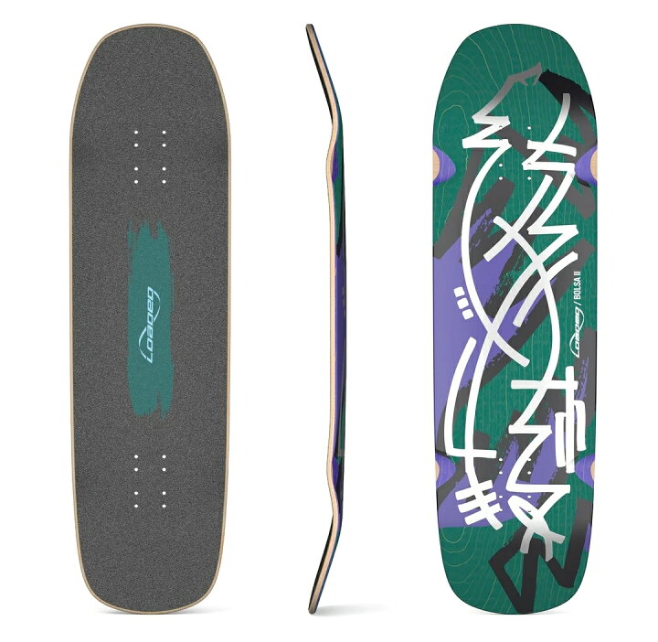 楽天市場】LOADED BOLSA2 ローデッド ボルサ デッキのみ SKATEBOARD 