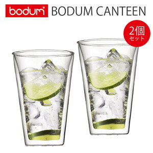 {_ bodum LeB[ _uEH[OX 400mL 2Zbg Mtg yAOX j 蕨 ̓ ̓  10110-10 Double Wall Glass