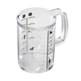 貝印 計量カップ MOTTERU Nyammy ねこの計量カップ 500ml DH2728【 ニャミー キッチン用品 耐熱 ネコ かわいい 】