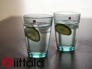 �C�b�^�� ( iittala ) Kartio �J���e�B�I �^���u���[ 400ml 2�Z�b�g �i 951071 �j �E�H�[�^�[�O���[�� ���������y���s�A���i�z