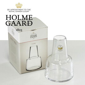 ホルムガード Holmegaard フローラベース 4340848 クリア 12cm ミディアム 花瓶 ガラス デンマーク 北欧 並行輸入品