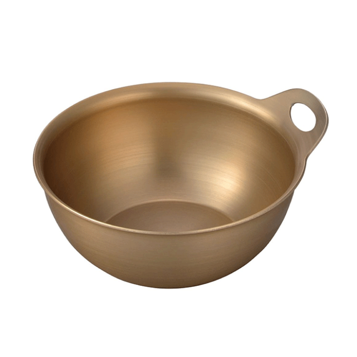 楽天市場】北陸アルミニウム 小伝具 アルミボウル 10cm （ ゴールド