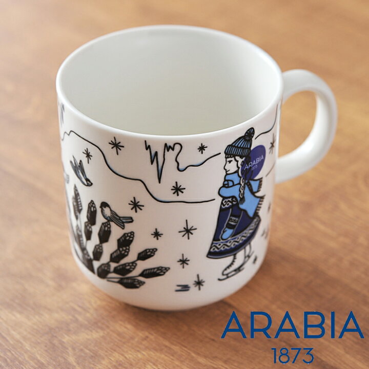 楽天市場】アラビア ( arabia ) ピーロパイッカ パッカネン マグ 400mL 