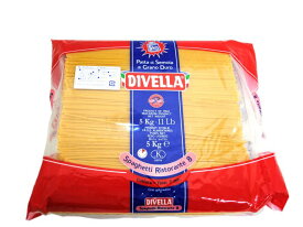 Divella ( ディヴェッラ）スパゲッティ（1.75mm）No.8 5kg【キャンセル・返品・交換不可】