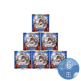 【6缶セット】ナポリ ミア グランマエストロ ダイス トマト ティーポ・ルンゴ 2550g【キャンセル・返品・交換不可】