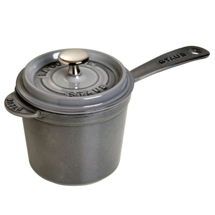 楽天市場】ストウブ ( staub ) ソースパン 18cm 40510-316 グレー 片手 