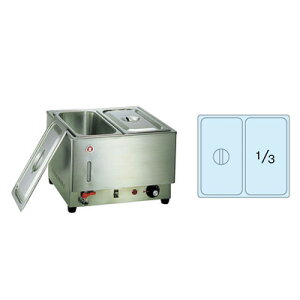 電気フードウォーマー 2/3型 KU-302 395×365×H270mm【 アドキッチン 】