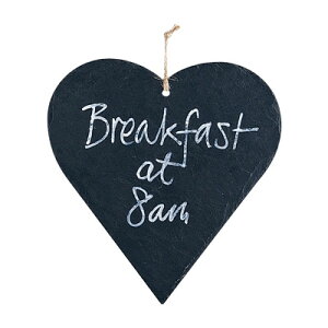 ジャストスレート スレートメモボードハート 260×250×厚さ5mm【 アドキッチン 】