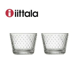 イッタラ ツンドラ タンブラー 160ml ペア クリア 367796 化粧箱入 グラス 2個セット ギフト iittala Tundra 北欧 オイバ・トイッカ 並行輸入品 送料無料