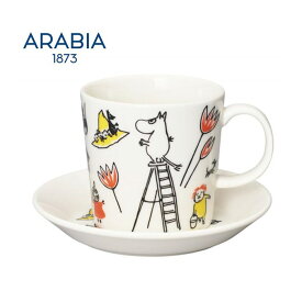 アラビア ムーミン ABC マグ300ml +プレート15cm セット 1064957 ARABIA Moomin トーベ・ヤンソン 北欧 マグカップ 並行輸入品