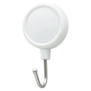 オート マグネットフック丸/白 OH-14Mシロ
