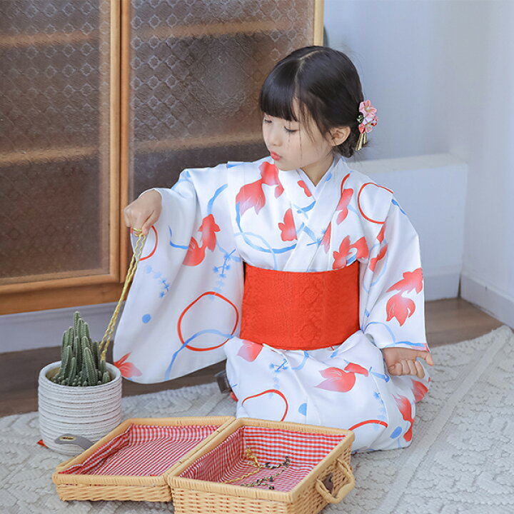楽天市場 子供浴衣 キッズ浴衣 女の子 和装 和服 浴衣単品 子供 キッズ かわいい おしゃれ 夏祭り お祭り おまつり 花火大会 七五三 送料無料 Addchic