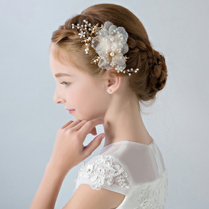 楽天市場】子供ヘッドドレス 髪飾り ヘアピン ヘアアクセサリー 