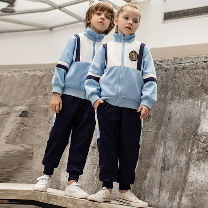 楽天市場 学生制服 子供制服 セットアップ ジャージ スポーツウェア パーカー 女の子 男の子 幼稚園 学校 小学生 長袖 春秋 キッズ フォーマル 可愛い 子供服 入園式 七五三 お受験 発表会 合唱団 通園 通学 運動会 ジュニア ボーイズ ガールズ100 110 1 130 140 150