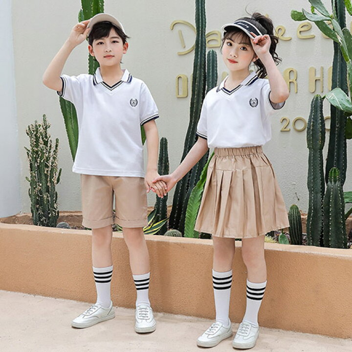 楽天市場 学生制服 子供制服 セットアップ 子供スーツ スカート パンツ 小学生 女の子 男の子 幼稚園 学校 小学生 夏 半袖 キッズ フォーマル 可愛い 子供服 入園式 七五三 お受験 結婚式 発表会 合唱団 通園 通学 ジュニア 100 110 1 130 140 150 160 Addchic