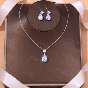 2_Zbg EGfBO lbNX sAX WG[uC_ ԉ t p[eB[ 񎟉 ANZT[ \ 񎟉 l  OB Ǝ v[g Mtg Jewelry Set